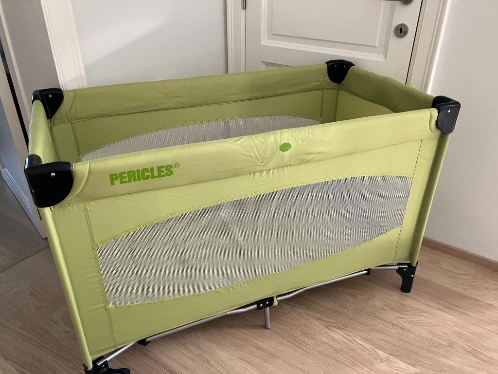 Reisbed Pericles + matras, Enlèvement, Comme neuf, Lit de voyage