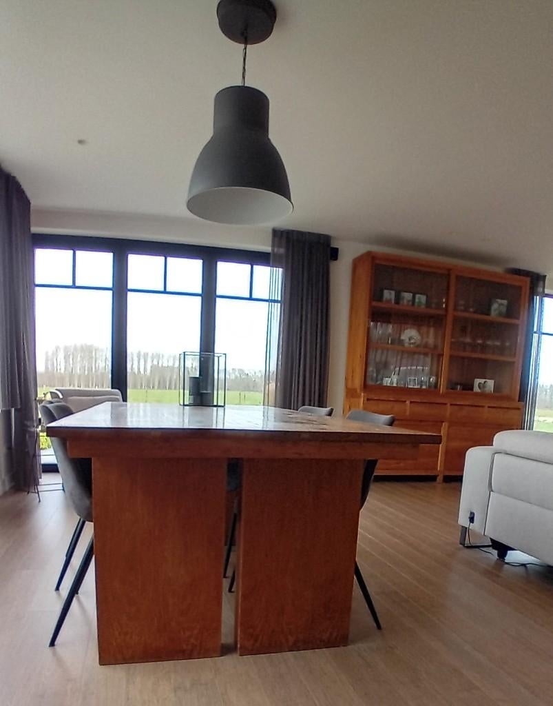 Teak eetkamer, Ophalen, Zo goed als nieuw