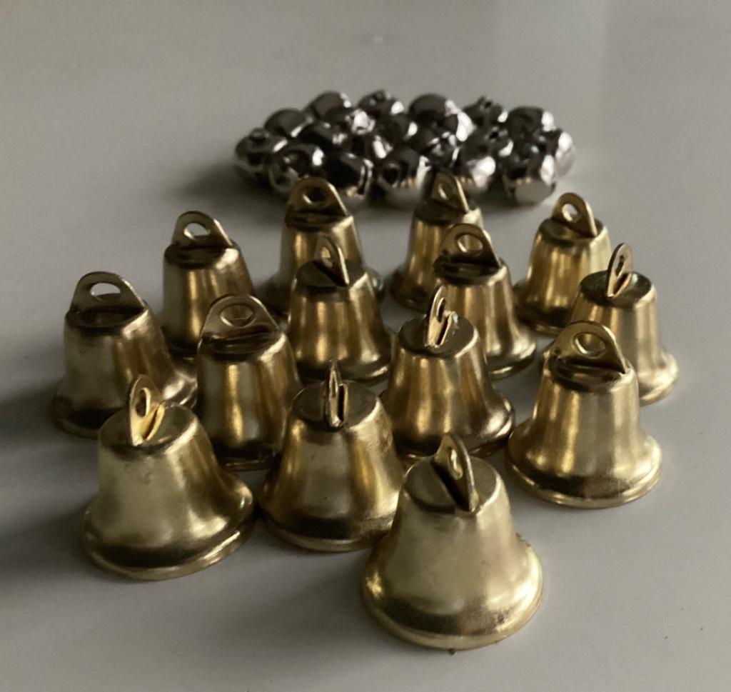 Clochettes et Grelots métalliques, Enlèvement ou Envoi, Neuf, Bricolage