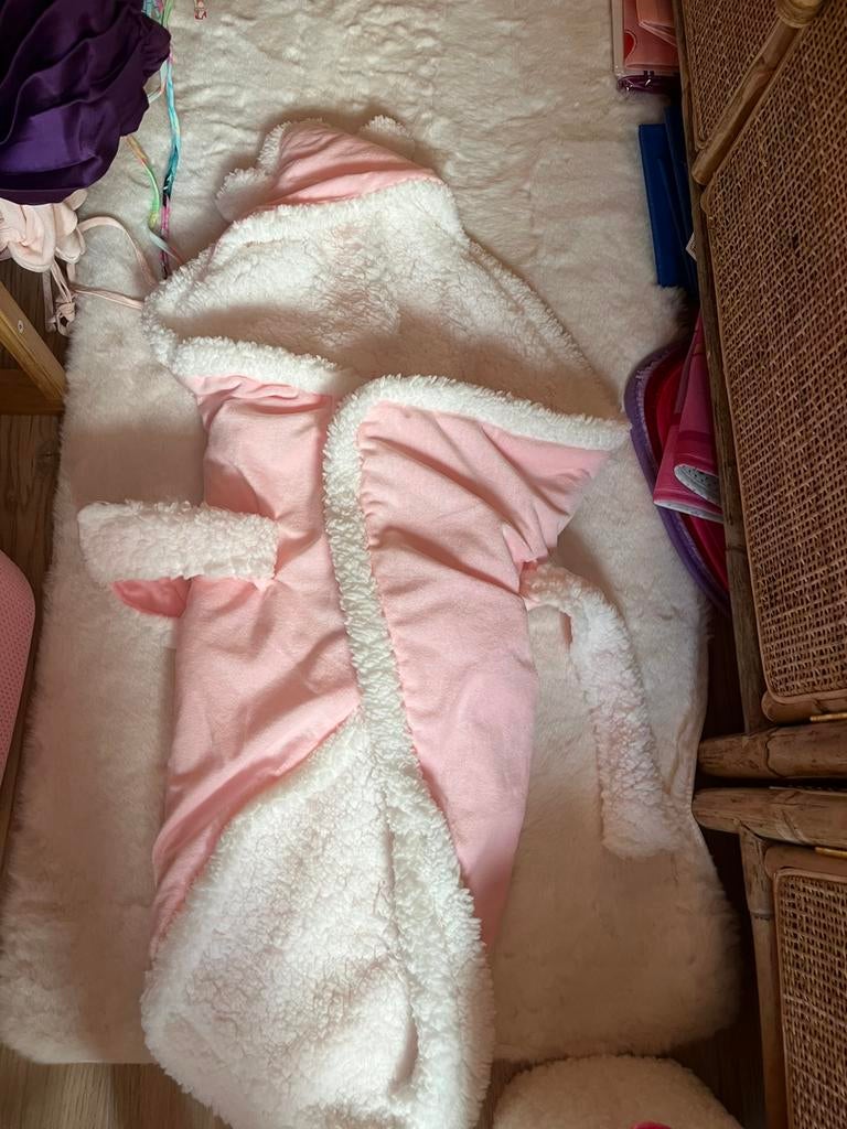 Peignoir couverture rose baby neuve, Enlèvement ou Envoi