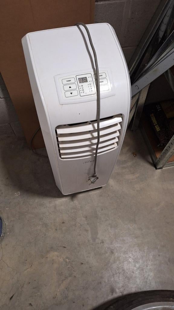 Airco mobiel, Ophalen