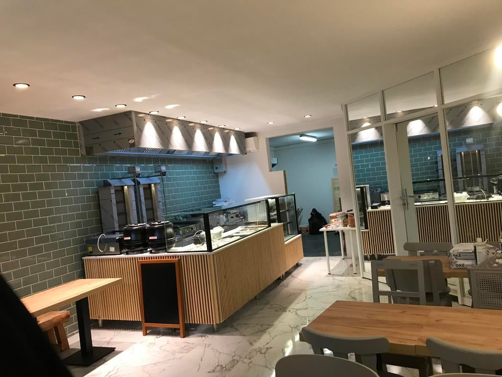 Salade Bar & Toog met koolkast, Ophalen, Gebruikt