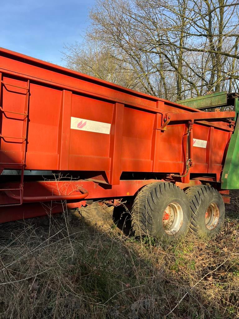 Agrimat 12t mestwagen, Enlèvement