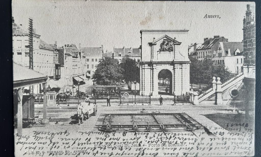 Porte SCALDIS d'ANVERS, Enlèvement ou Envoi