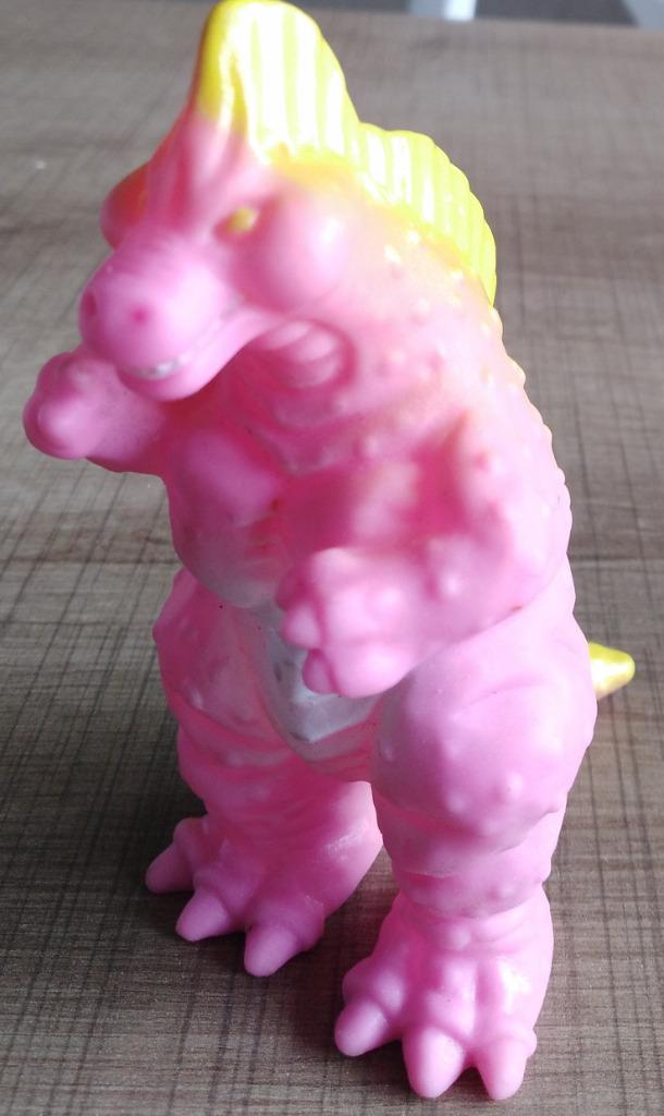 Grote, roze Dino/Draak (rubberen poppetje), Verzamelen, Poppetjes en Figuurtjes, Ophalen of Verzenden, Zo goed als nieuw
