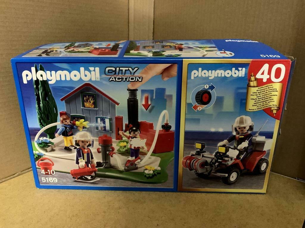 Intervention PLAYMOBIL avec quad 5169., Enfants & Bébés, Enlèvement ou Envoi, Utilisé