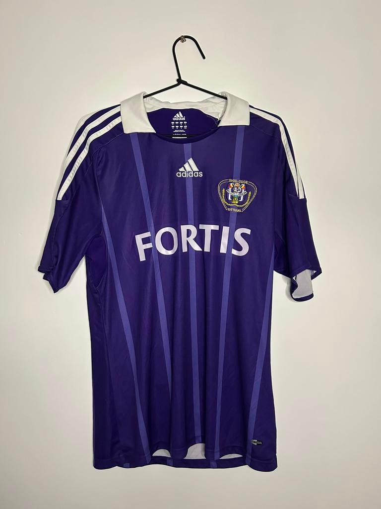 RSC Anderlecht shirt 2008/2009 - Kanu 10, Maat M, Ophalen, Zo goed als nieuw, Shirt