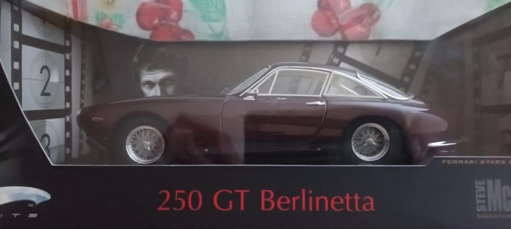 Ferrari 250 lusso Steve McQueen 1-18 elite, Ophalen of Verzenden, Zo goed als nieuw