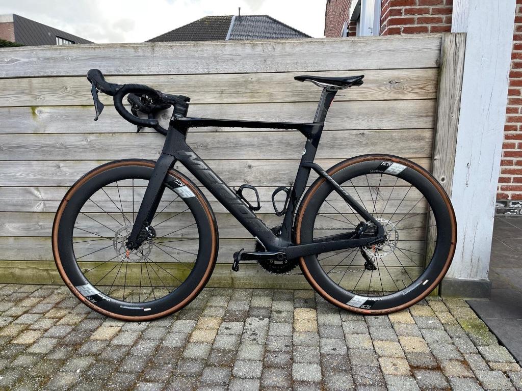 Merida Reacto 5000 – maat L – carbon aero racefiets, Autres marques, Enlèvement, 28 pouces, Hommes