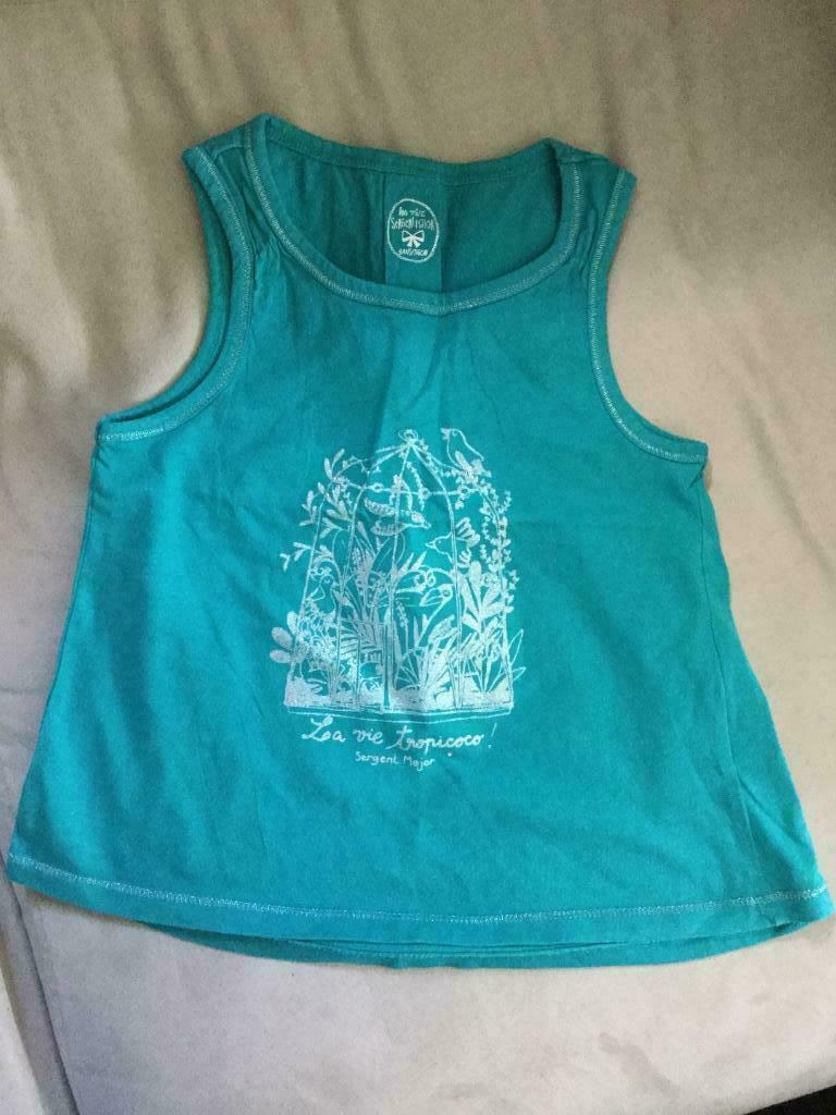 T-shirt sans manches 116  Sergent Major, Kinderen en Baby's, Kinderkleding | Maat 116, Gebruikt, Meisje, Ophalen of Verzenden