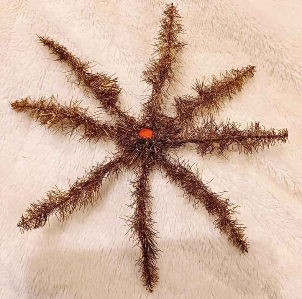 Grote antieke tinsel ster kerst,, Diversen, Ophalen of Verzenden