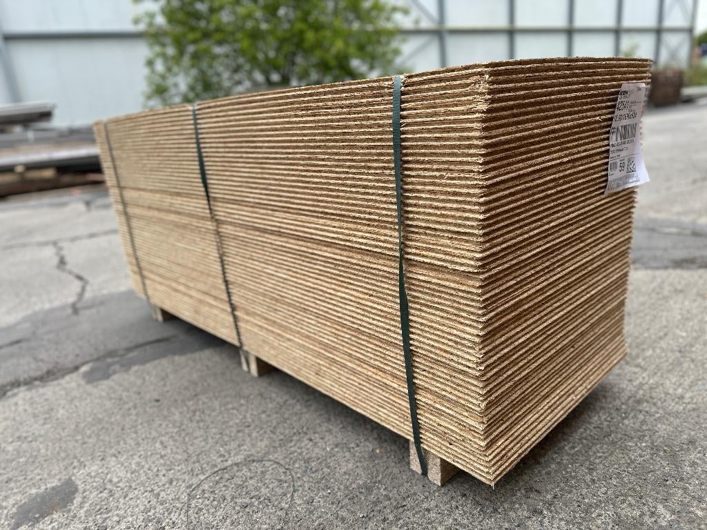 62 m2 OSB platen dikte 12 mm - 1,69x0,63m, Doe-het-zelf en Bouw, Ophalen of Verzenden, Nieuw, Minder dan 20 mm