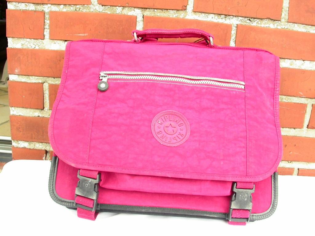 Cartable Kipling fuchsia, Enlèvement ou Envoi, Utilisé, Autres types