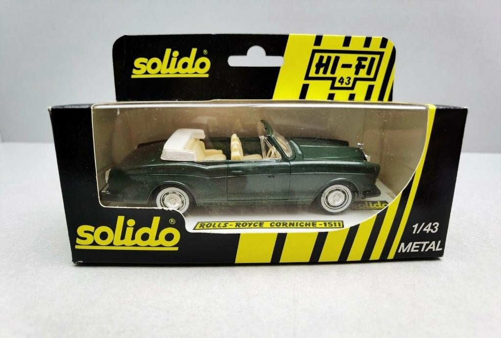 ROLLS ROYCE Shadow Corniche S2 1/43 SOLIDO Hi-Fi Neuve+Boite, Enlèvement ou Envoi, Neuf, Voiture, Solido