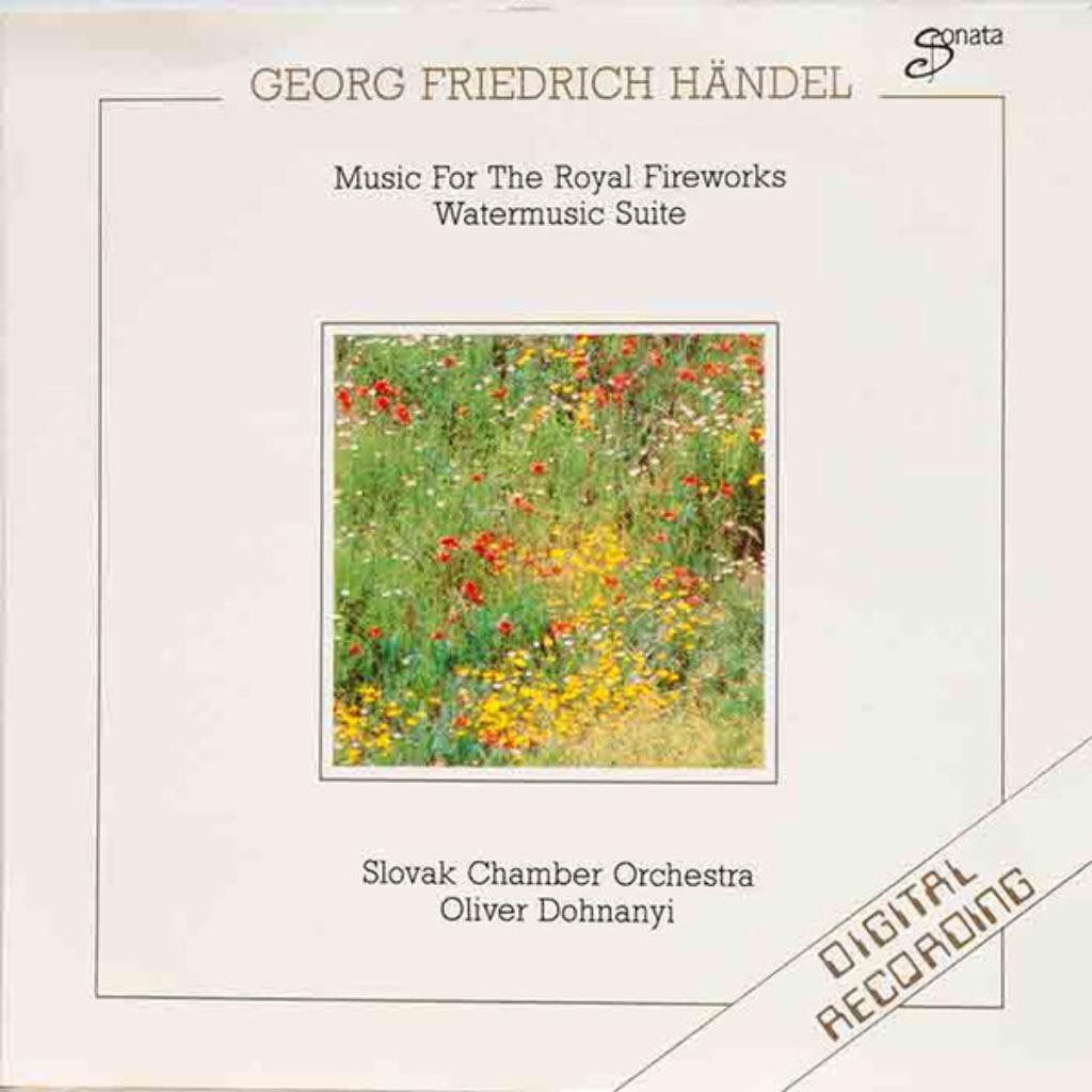 Georg Friedrich Handel ‎– Music For The Royal Fireworks, Ophalen of Verzenden