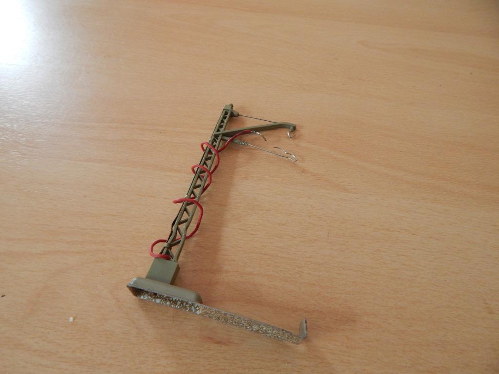 Mât suspendu Märklin 7012 avec alimentation, Analogique, Enlèvement ou Envoi, Rails, Comme neuf