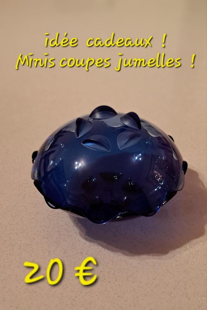 minis coupes jumelle tupperware, Envoi, Neuf