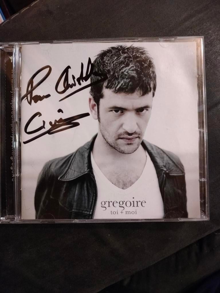 Grégoire - Toi + moi dédicacé ( cd + DVD ), CD & DVD, Enlèvement ou Envoi, Utilisé