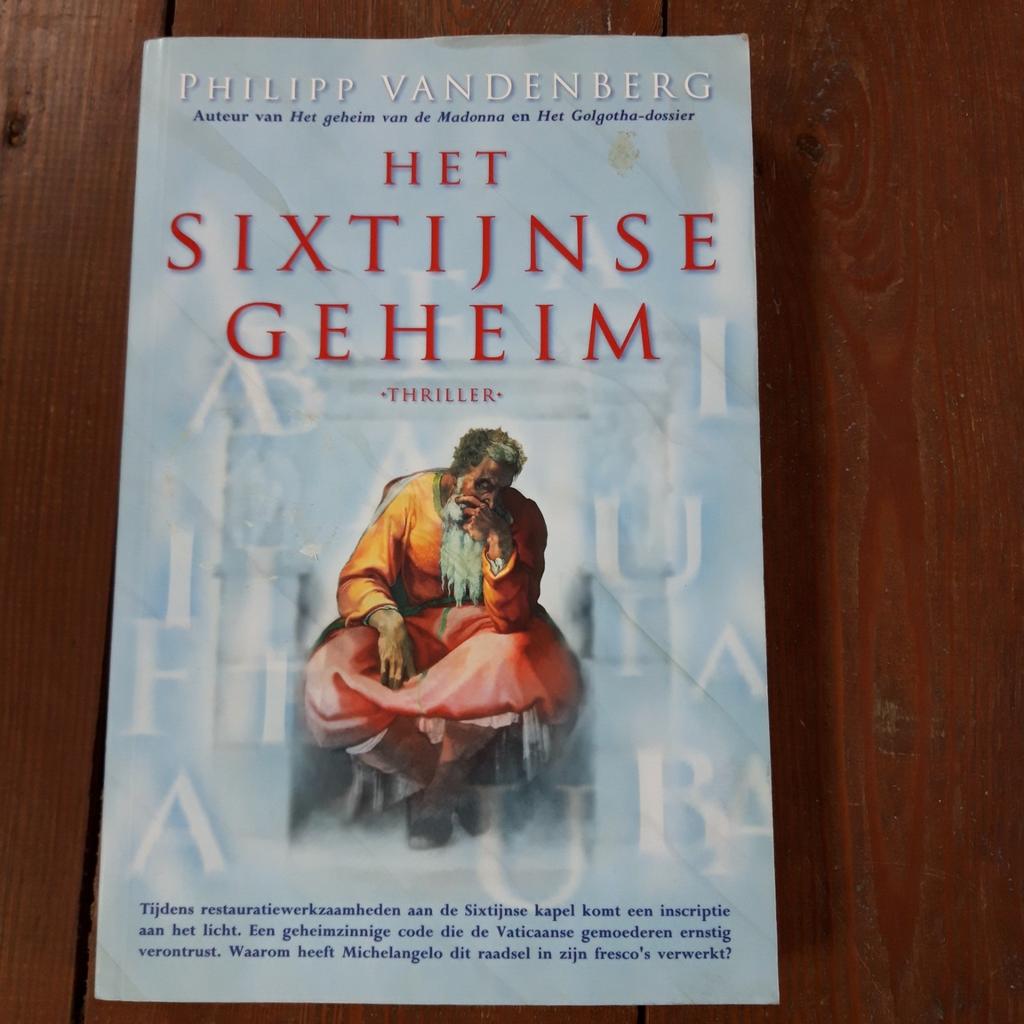 Philipp Vandenberg Het Sixtijnse geheim, Boeken, Ophalen of Verzenden, Zo goed als nieuw