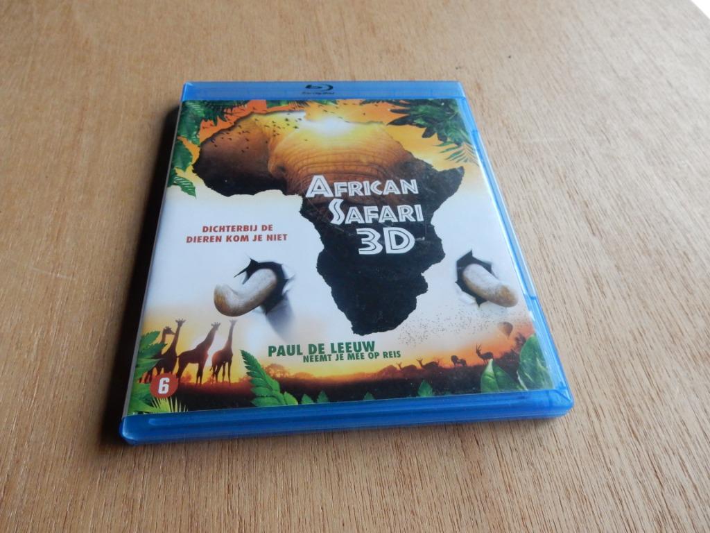 nr.1108- Blu-ray: african safari 3D- documentaire, CD & DVD, Blu-ray, Comme neuf, Documentaire et Éducatif, Enlèvement ou Envoi