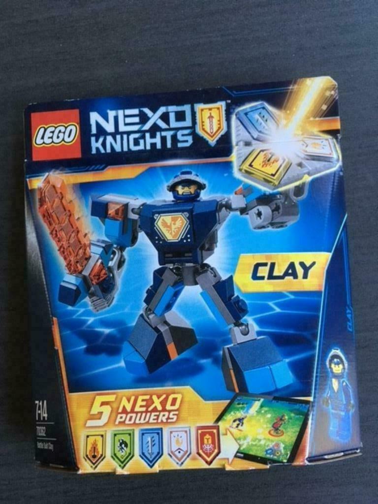 LEGO Nexo Knights Battle Armor Clay 70362, Enlèvement ou Envoi, Comme neuf, Ensemble complet, Lego