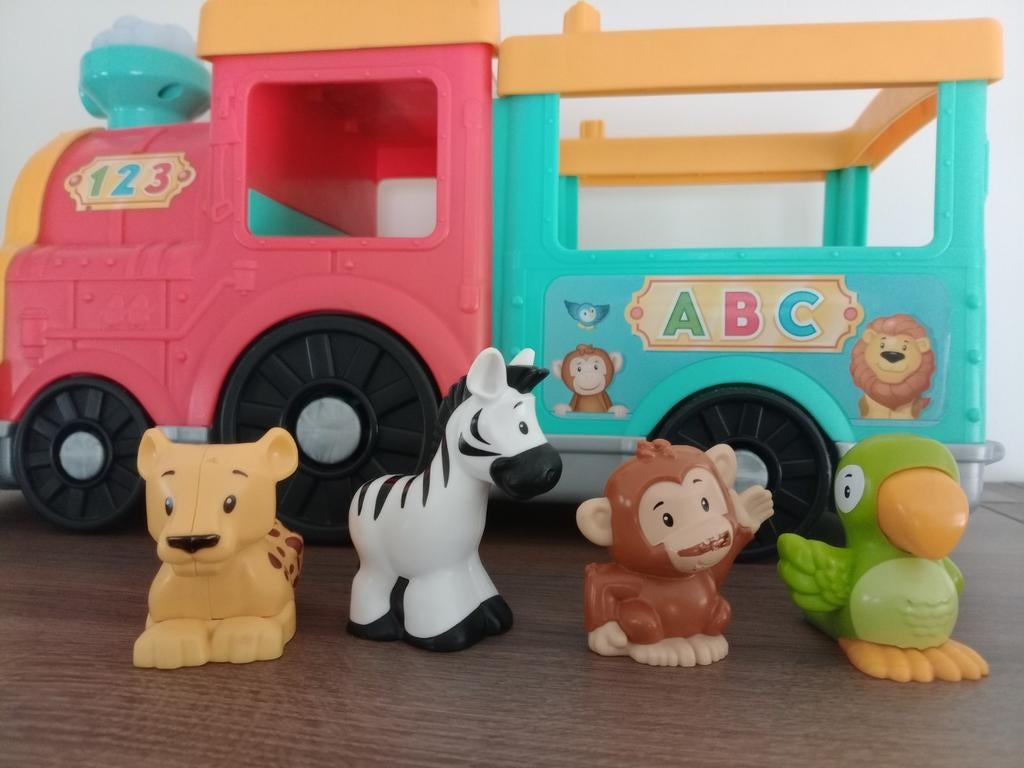 Fisher Price little people ABC trein, Kinderen en Baby's, Speelgoed | Fisher-Price, Ophalen of Verzenden, Met geluid