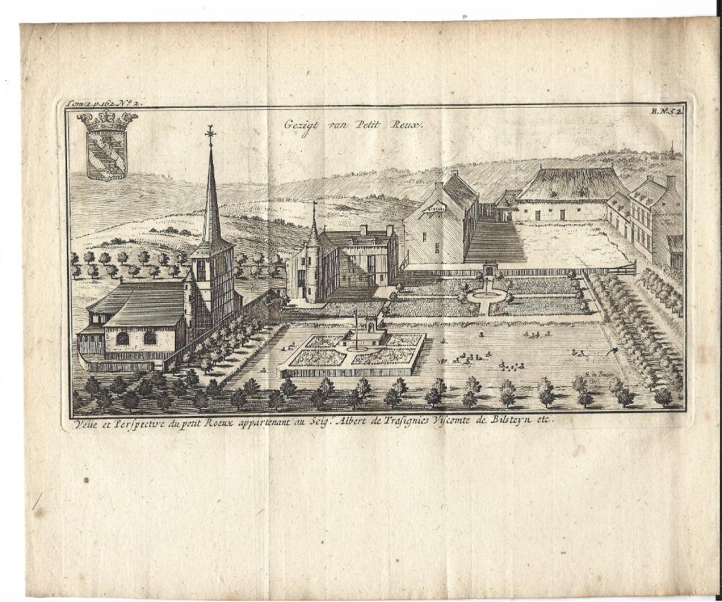 1770 - Chateau de Petit-Rœulx / Petit Roeux, Envoi