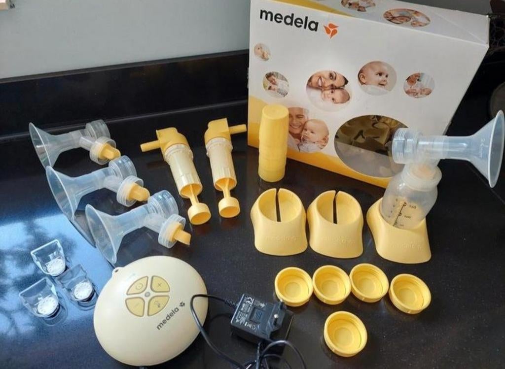 Kolfapparaat Medela + afdruiprekje + tepelzalf, Kinderen en Baby's, Babyvoeding en Toebehoren, Ophalen, Zo goed als nieuw, Borstkolf