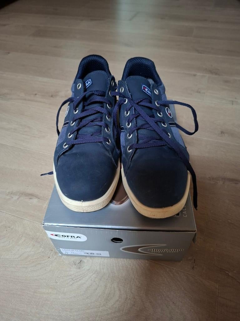 Cofra: blauwe veiligheidsschoenen (schoenmaat 46), Kleding | Heren, Schoenen, Blauw, Ophalen of Verzenden, Zo goed als nieuw, Werkschoenen