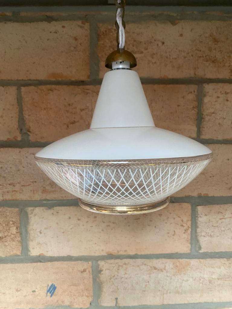 Lampe suspendue en verre, Enlèvement