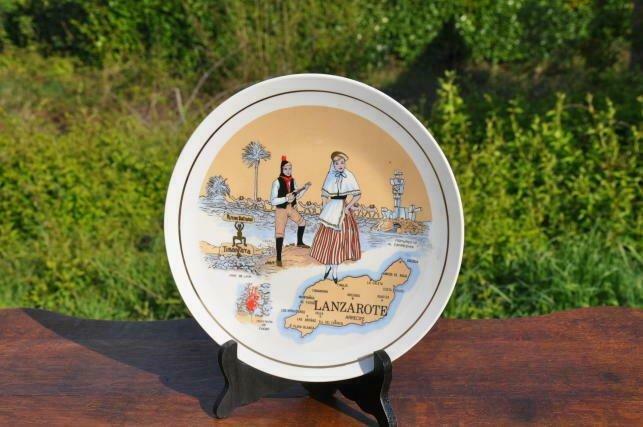 assiette décorative lanzarote