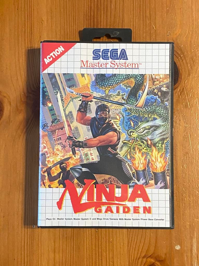 Ninja Gaiden, Sega Master System, Enlèvement ou Envoi, Comme neuf, Master System