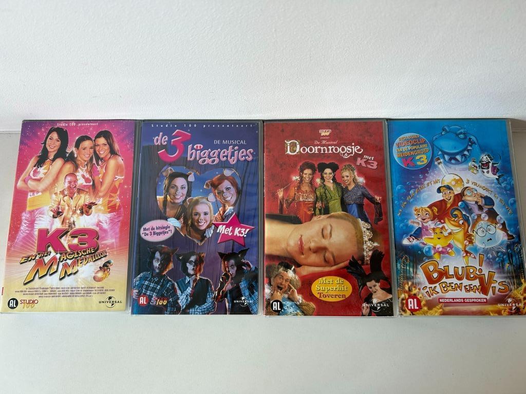 VHS films/musical K3, Cd's en Dvd's, Ophalen of Verzenden, Gebruikt, Overige soorten