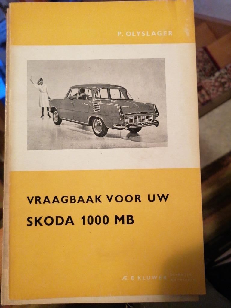 Skoda 1000mb vraagbak olyslager, Verzenden