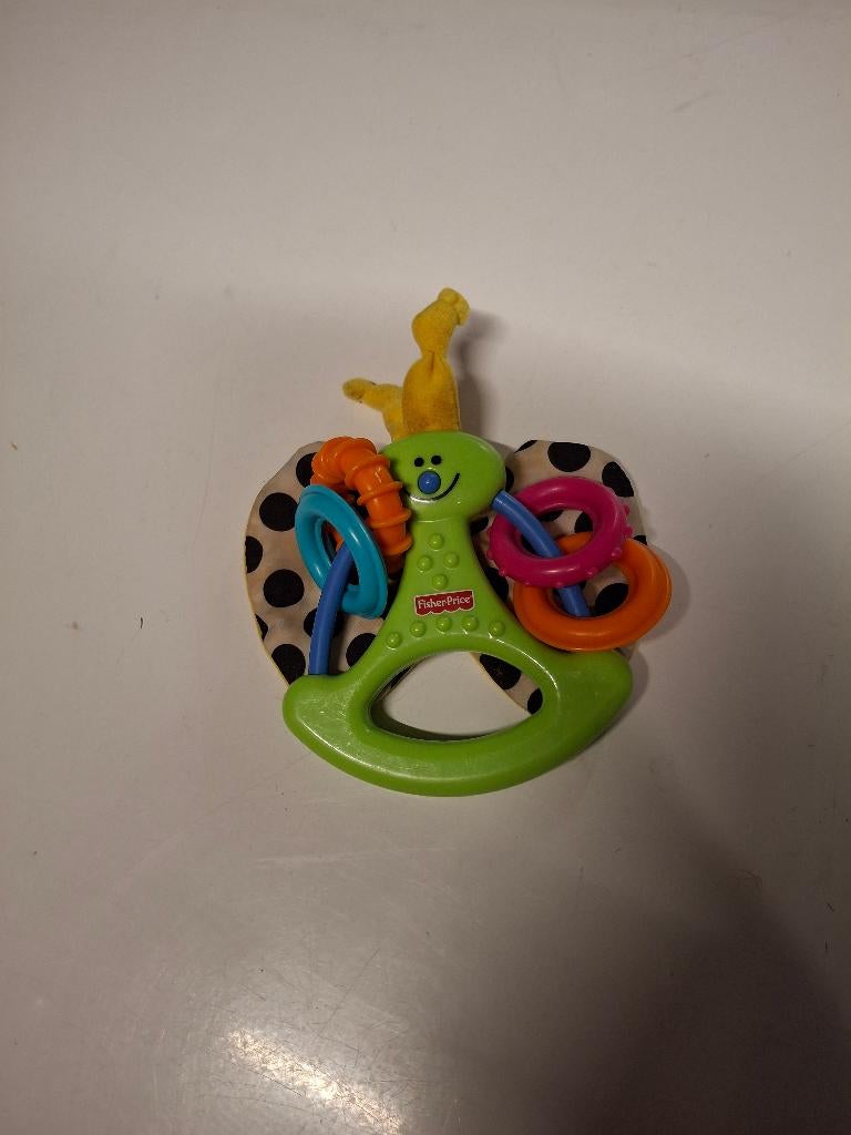 Fisher price vlinder rammalaar, Kinderen en Baby's, Speelgoed | Fisher-Price, Ophalen, Gebruikt, Rammelaar