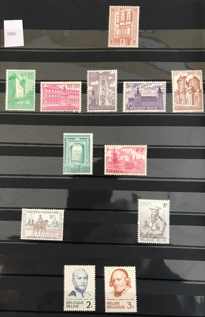 Belgique - année 1962 - MNH - **, Enlèvement ou Envoi, Non oblitéré, Neuf