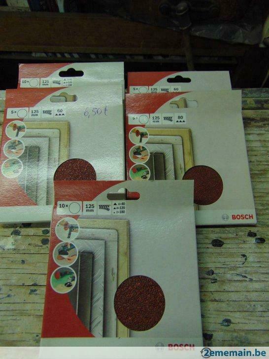 Disques abrasifs BOSCH, Nieuw