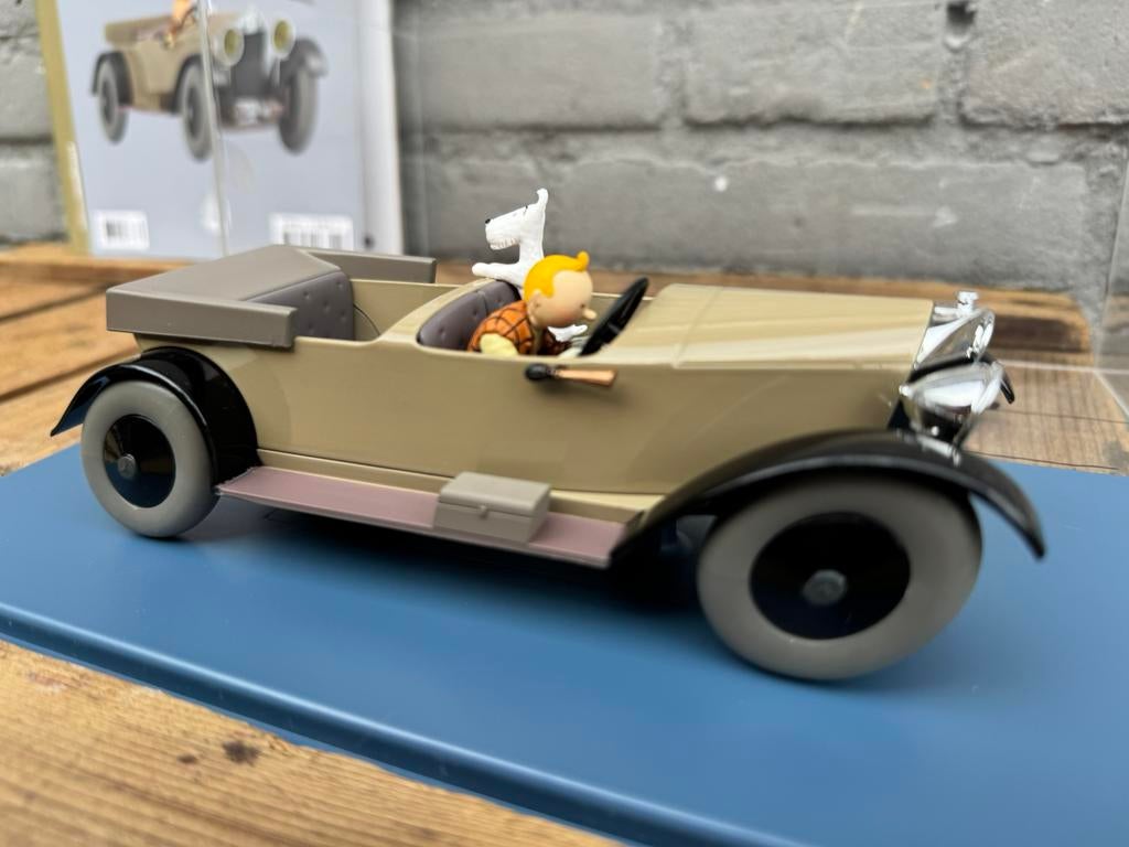 Kuifje TinTin Mercedes, Verzamelen, Stripfiguren, Zo goed als nieuw, Beeldje of Figuurtje, Kuifje, Ophalen of Verzenden