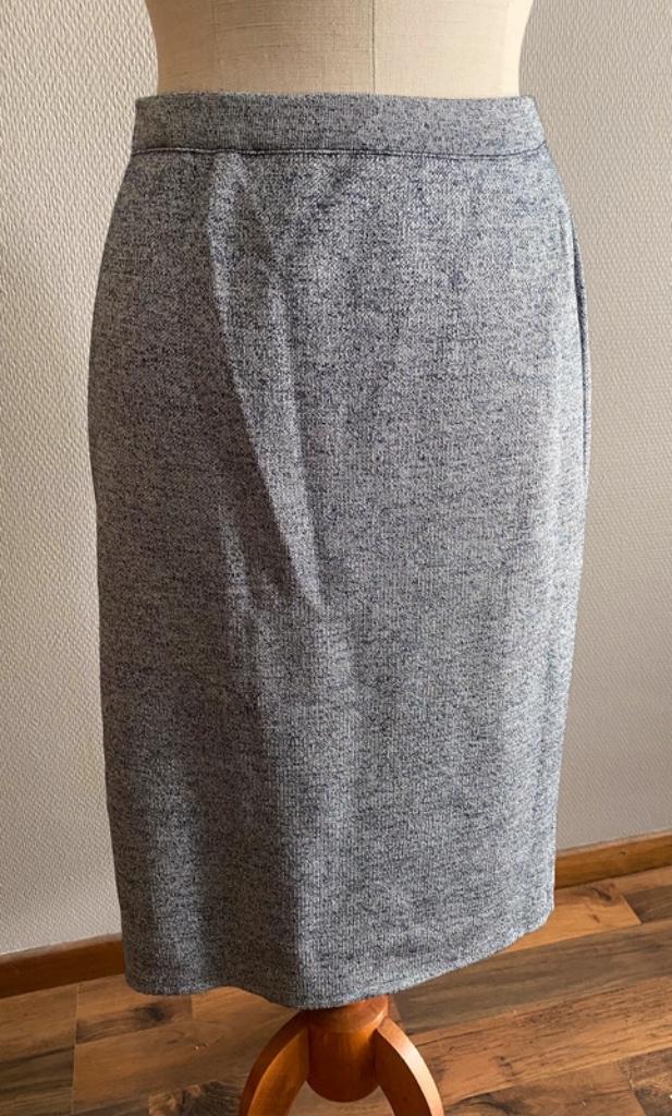 Grijze rok Devernois maat 46, Kleding | Dames, Verzenden, Maat 46/48 (XL) of groter, Zo goed als nieuw, Grijs
