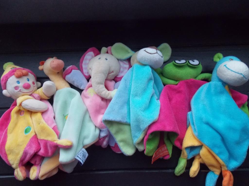 knuffeldoekjes, Kinderen en Baby's, Speelgoed | Knuffels en Pluche, Ophalen, Meerkleurig, Overige typen