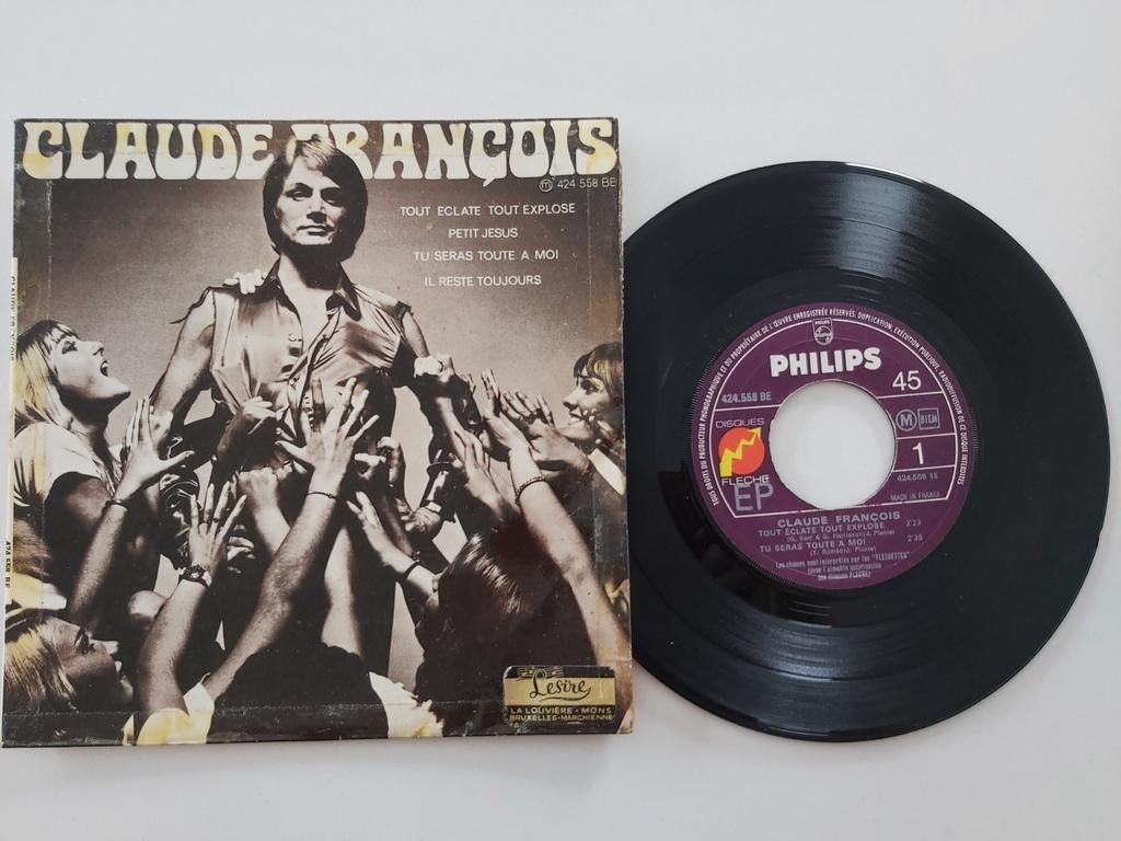 Claude François - Alles barst, alles explodeert., Ophalen of Verzenden, Zo goed als nieuw