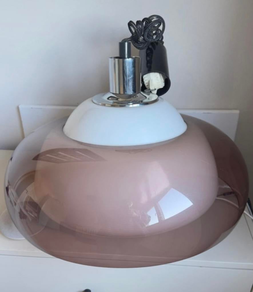 Retro hanglamp (fratelli rosetti), Huis en Inrichting, Lampen | Hanglampen, Ophalen, Kunststof, Gebruikt, 50 tot 75 cm