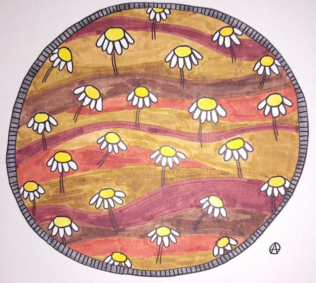 Margrieten- Kunstenaar onbekend -> 15€ verzending inbegrepen, Ophalen of Verzenden