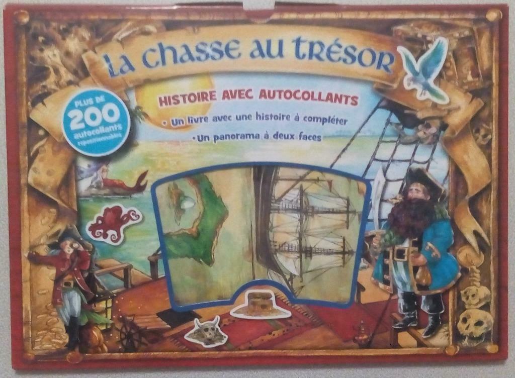 Livre jeux " La chasse au trésor " dès 3 ans, Enlèvement, Comme neuf, Bricolage
