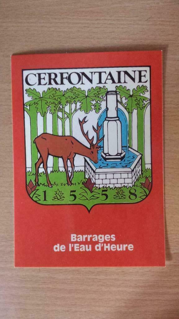 Cerfontaine - Barrages de l'Eau d'Heure, Ophalen of Verzenden, Ongelopen, Waals-Brabant