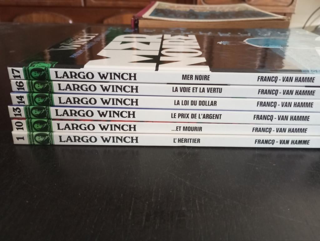 Largo Winch 1/10/13/14/16/17. Dupuis, Boeken, Stripverhalen, Ophalen of Verzenden, Zo goed als nieuw