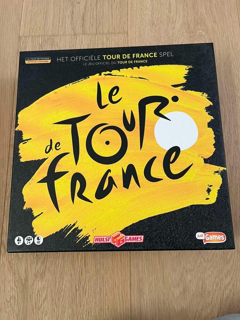 Het officiële TOUR DE FRANCE spel, Hobby en Vrije tijd, Gezelschapsspellen | Bordspellen, Een of twee spelers, Ophalen of Verzenden