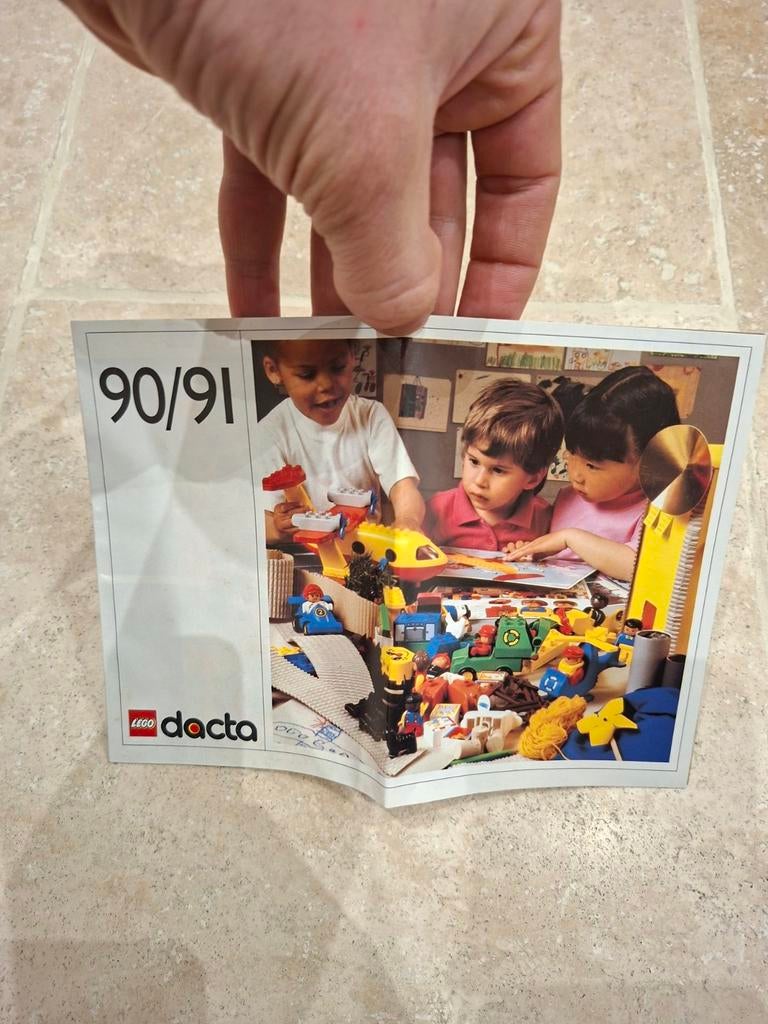 Catalogus Lego Duplo Dacta 90/91 1990 1991, Ophalen of Verzenden, Duplo