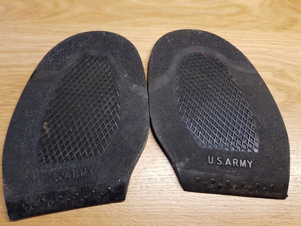 WWII paire de semelles pour "buckle boots" U.S.  new out sto, Collections, Objets militaires | Seconde Guerre mondiale, Enlèvement ou Envoi