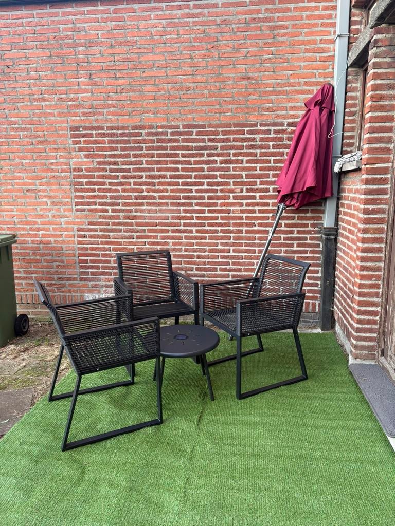 Te koop: tuinset, Tuin en Terras, Tuinsets en Loungesets, Ophalen of Verzenden, Zo goed als nieuw, Tuinset